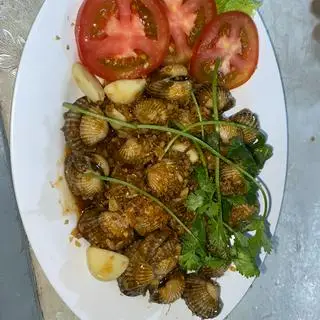Hình ảnh Sò huyết rang me