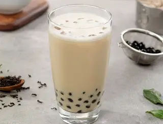 Hình ảnh Trà sữa ô long nướng
