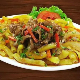Hình ảnh Nui xào bò trứng