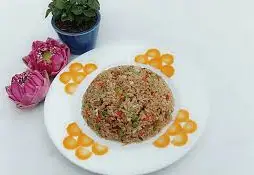 Hình ảnh Cơm xá xíu chiên chay