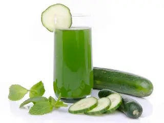 Hình ảnh Nước ép dưa chuột - bí xanh
