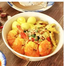 Hình ảnh Mì quảng tôm trứng