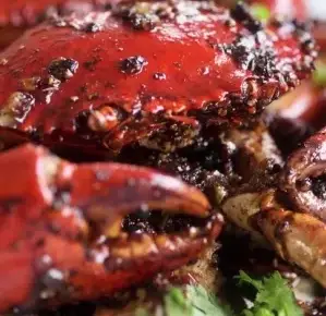 Hình ảnh Cua gạch lớn sốt tiêu đen - 1 con