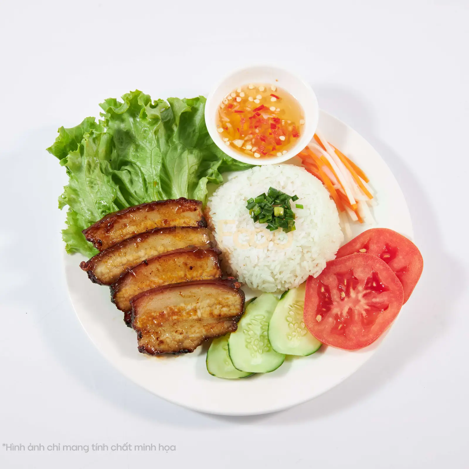 Hình ảnh Cơm Ba Rọi Sốt Thái