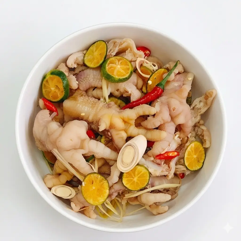 Hình ảnh Chân gà sả tắc