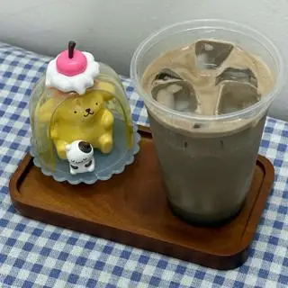 Hình ảnh Houjicha latte Oatside