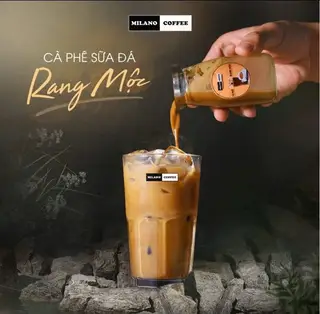 Hình ảnh Cafe sữa đá rang mộc
