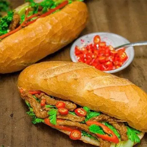 Hình ảnh Bánh Mì Chả Cá Vũng Tàu - Rau Má Sầu Riêng & Cà Phê 240 - Linh Trung