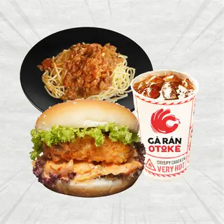 Hình ảnh Combo spaghetti burger