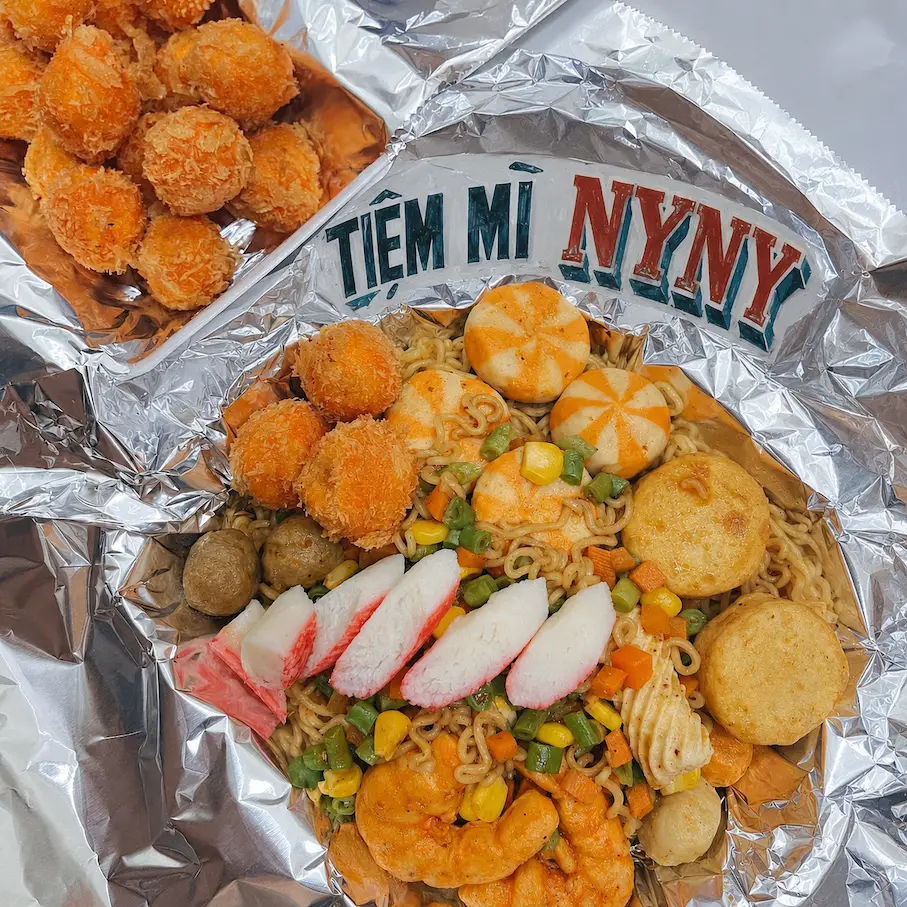 Hình ảnh Tiệm Mì NyNy - Mì Trộn Indomie & Ăn Vặt Bánh Tráng Trộn - Đoàn Văn Bơ