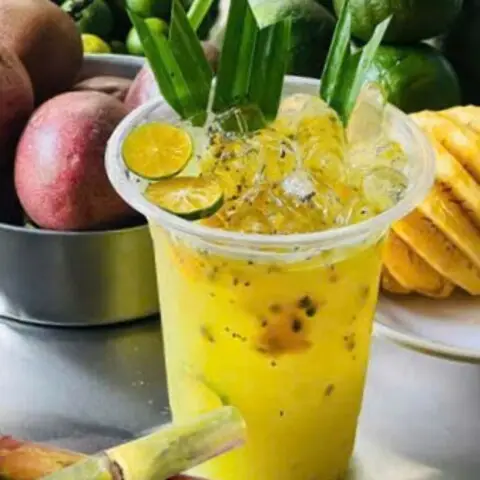 Hình ảnh Nước Mía Lục Lạc Mix Vị - Tôn Đản