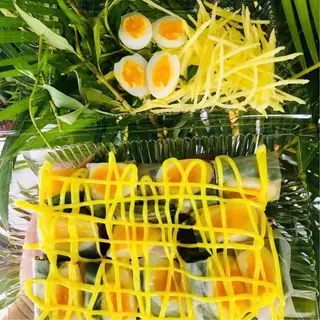Hình ảnh Bánh tráng cuốn lòng đào