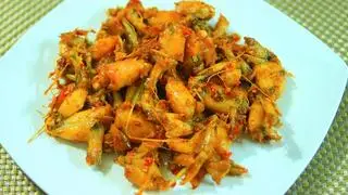 Hình ảnh Ếch xào sả ớt
