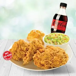 Hình ảnh Combo 02 Miếng Gà Rán Truyền Thống