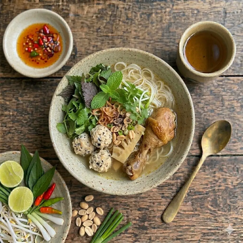 Hình ảnh Bún măng đùi