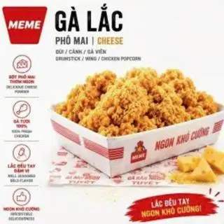 Hình ảnh Gà giòn phủ phô mai