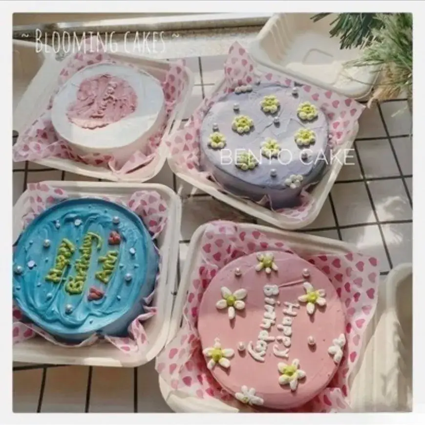 Hình ảnh Bánh kem hoa cúc mini