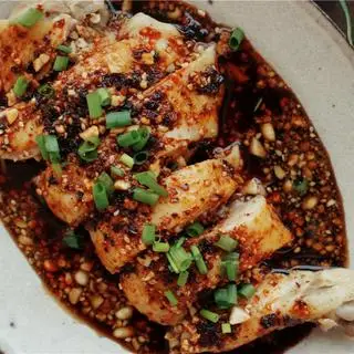 Hình ảnh Cơm mix gà xào cay - đậu Tứ Xuyên