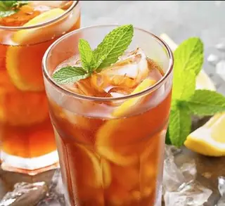 Hình ảnh Hồng trà chanh vàng