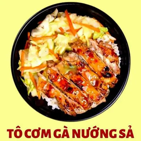 Hình ảnh Combo 2 Tô Cơm Gà Nướng Sả