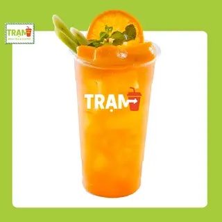 Hình ảnh Trà đào cam sả