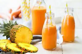 Hình ảnh Nước ép dứa mix cà rốt