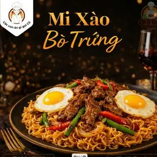 Hình ảnh Mì xào bò trứng