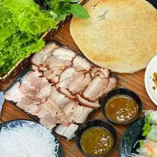 Hình ảnh Bánh tráng cuốn thịt chiên Nhỡ