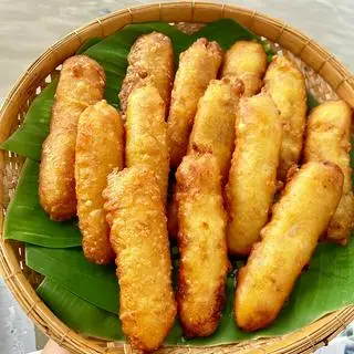 Hình ảnh Chuối chiên lắc phô mai