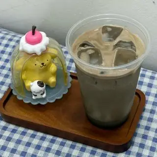 Hình ảnh Houjicha sữa tươi