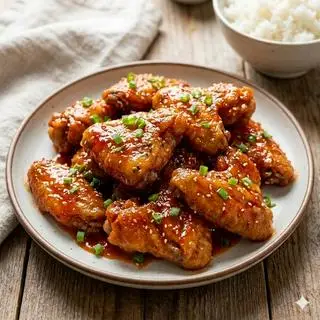 Hình ảnh Cánh gà sốt chua ngọt