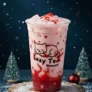 Hình ảnh Latte sữa dâu