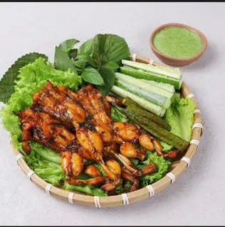 Hình ảnh Ếch nướng