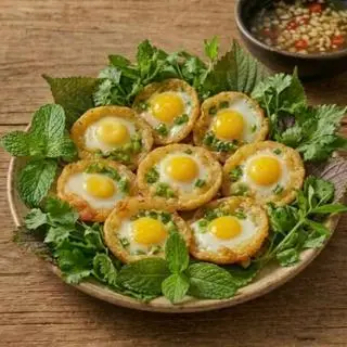 Hình ảnh Bánh khọt trứng cút
