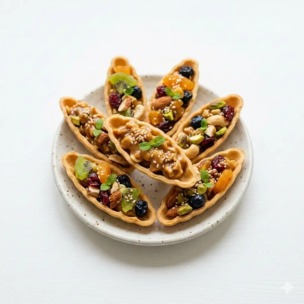 Hình ảnh Bánh thuyền mix hạt