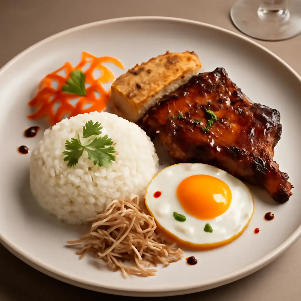 Hình ảnh Cơm tấm sườn bì chả ốp la