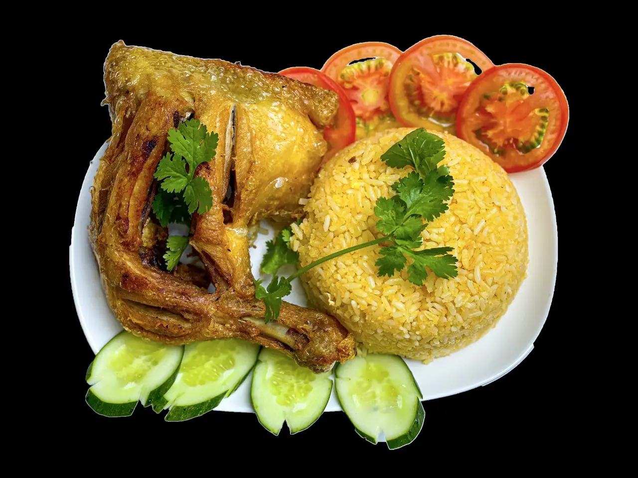 Hình ảnh Cơm đùi lớn góc tư
