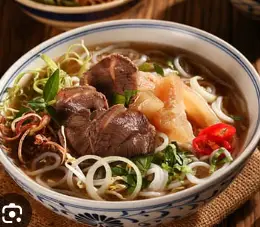 Hình ảnh Bún bò nạm gân