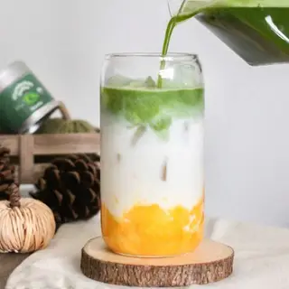 Hình ảnh Matcha latte xoài