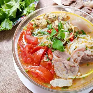 Hình ảnh Bún mọc thịt