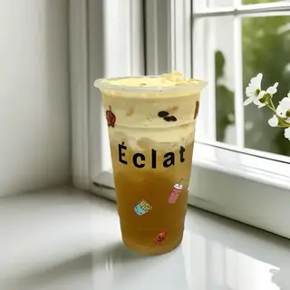 Hình ảnh Trà gạo rang milk foam