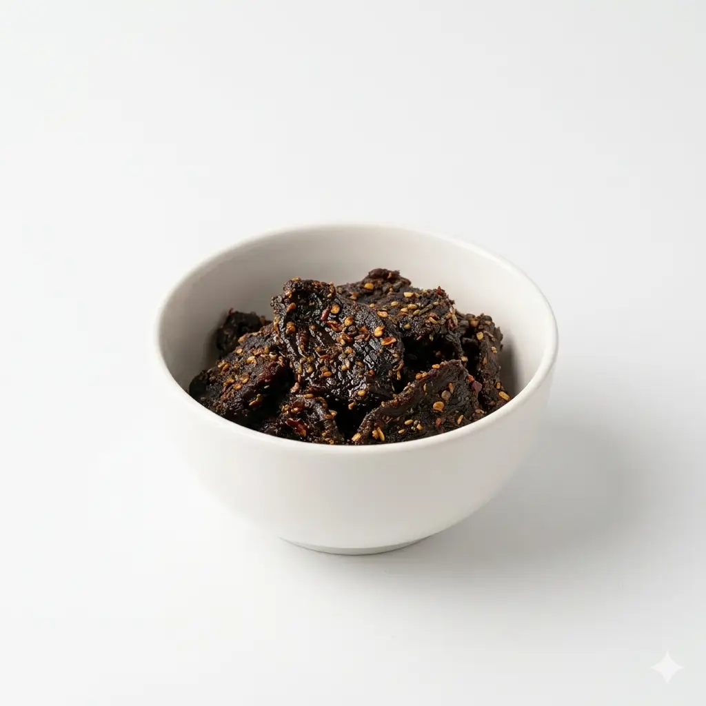 Hình ảnh Thêm khô bò đen