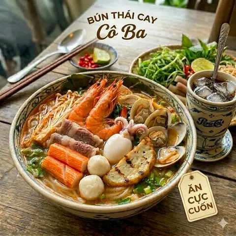 Hình ảnh Bún Thái Cay Cô Ba - Liên Xã Thị Trấn