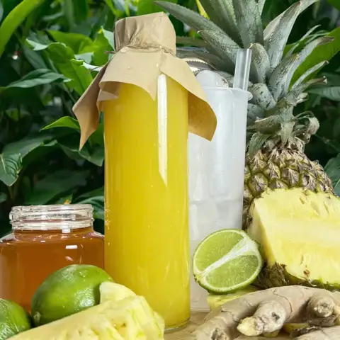 Hình ảnh Ginger Root - Nước Ép Lạnh, Bữa Ăn Protein & Shot Gừng - Sky Garden