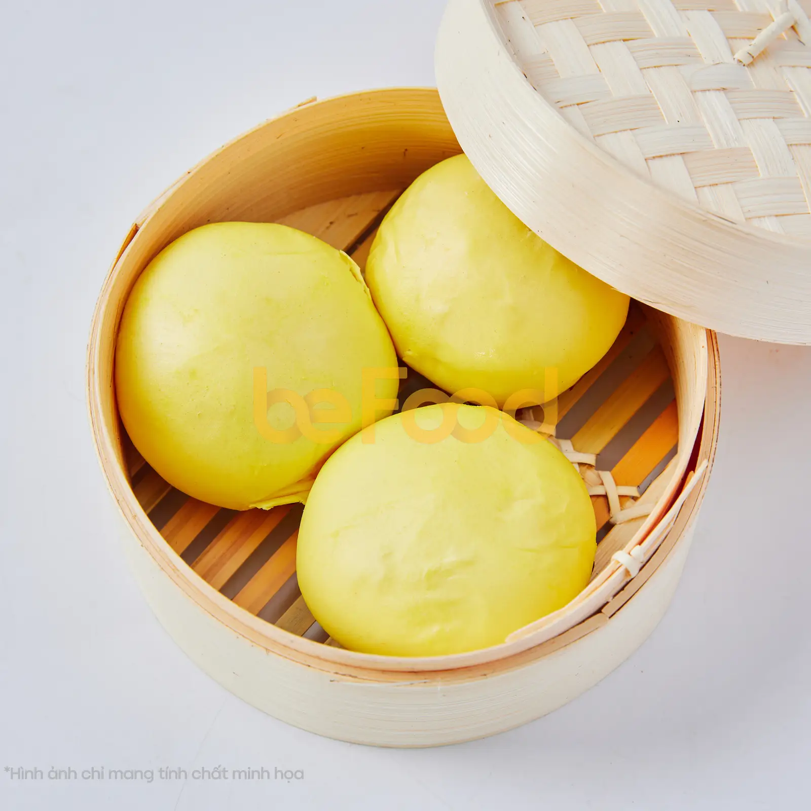 Hình ảnh Bánh bao kim sa trứng chảy