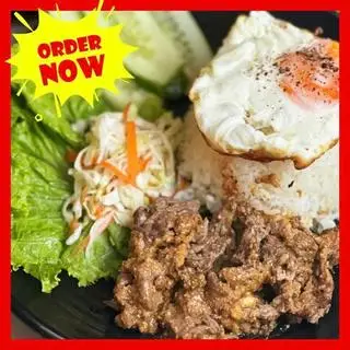 Hình ảnh Cơm bò tái lăn