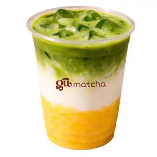 Hình ảnh Peach Matcha Latte