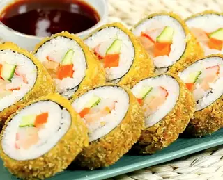 Hình ảnh Kimbap chiên xù