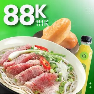 Hình ảnh Combo Phở & Quẩy 88K