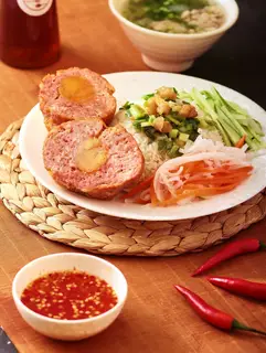 Hình ảnh Cơm chả trứng muối